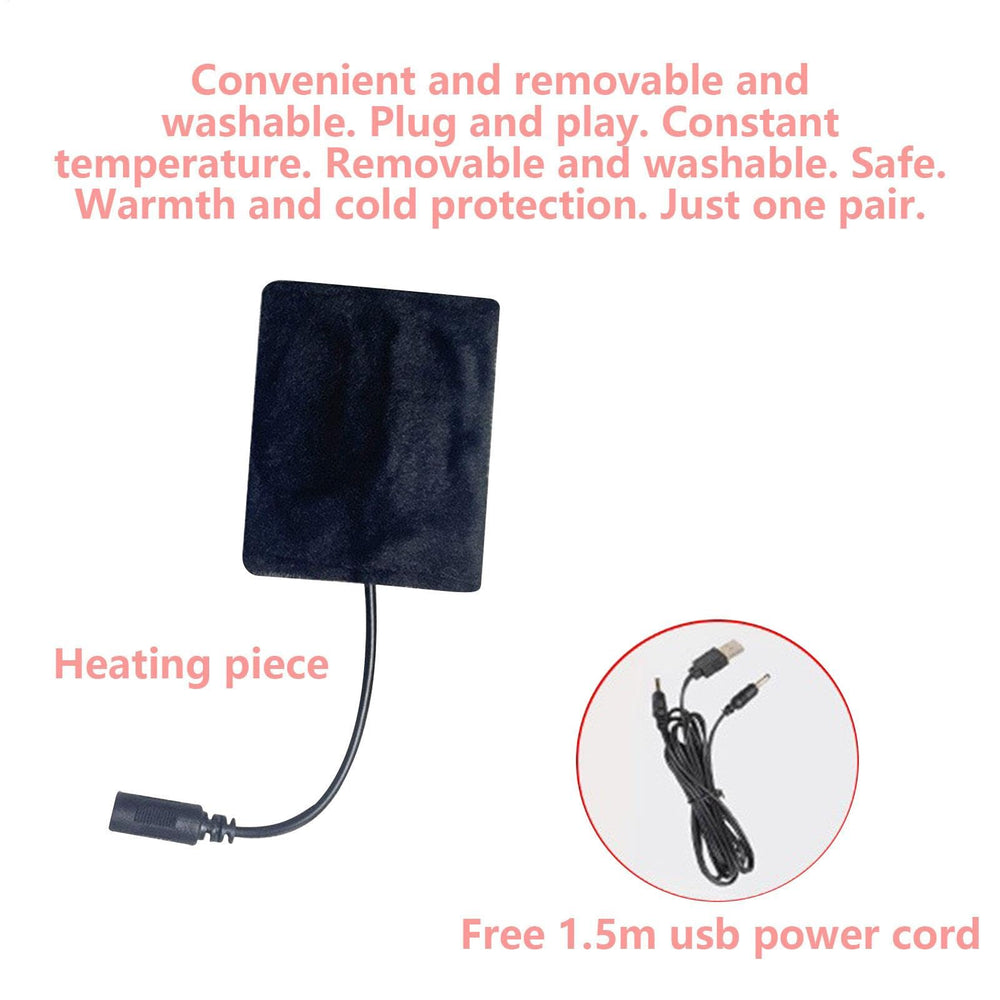 Generic USB Heating Gloves offer windproof design for windy hiking days.
