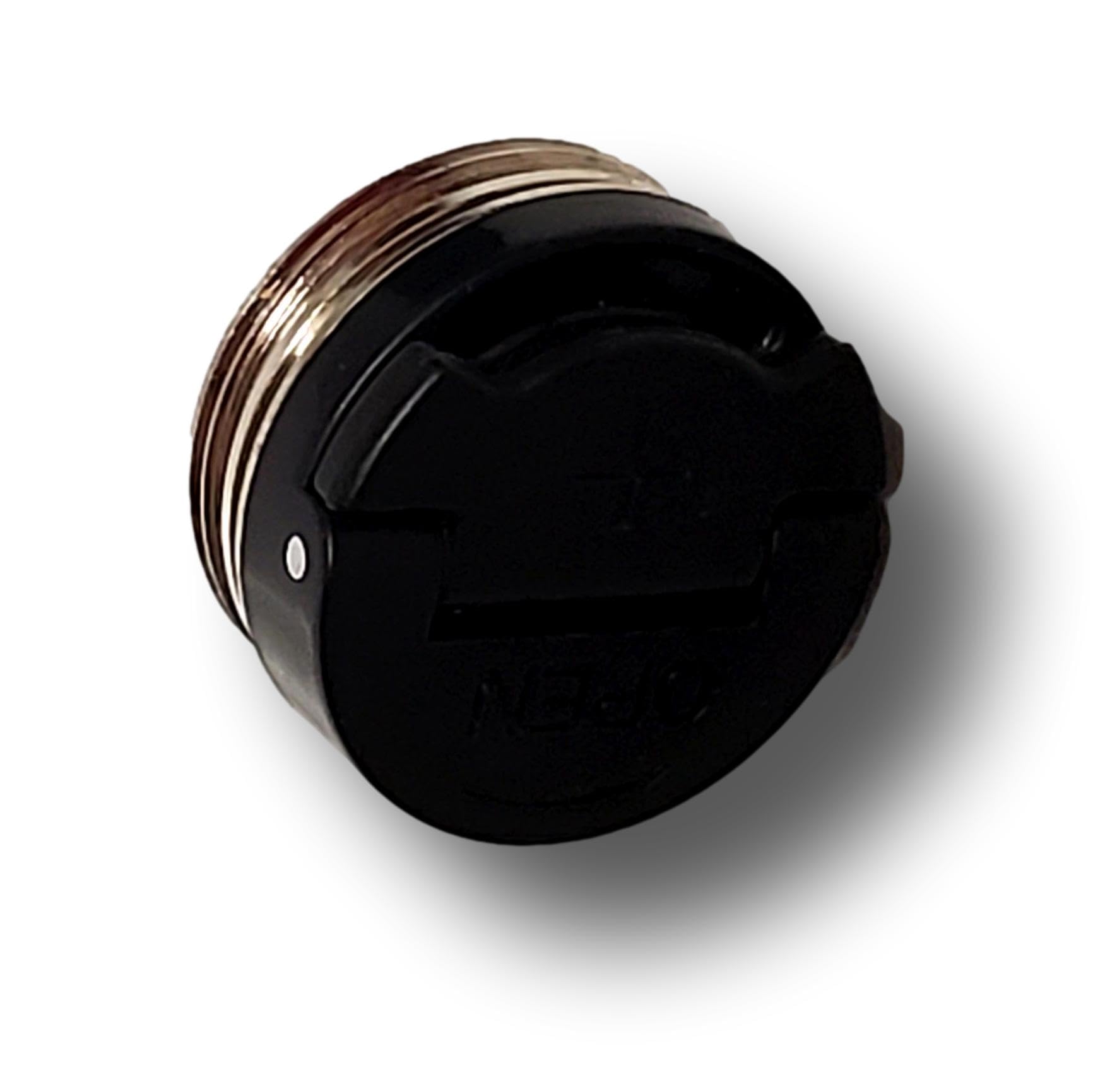 Generic V4 battery cap cover front view for Bushnell rangefinder replacement.