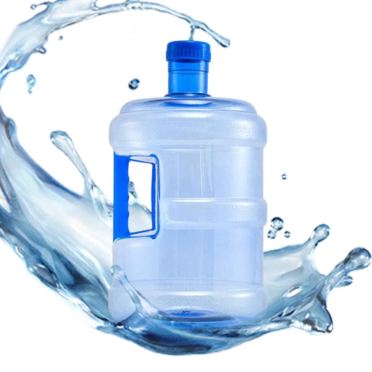 Generic water bottle barrel with spigot for easy outdoor pouring.