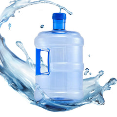 Generic water bottle barrel with spigot for easy outdoor pouring.
