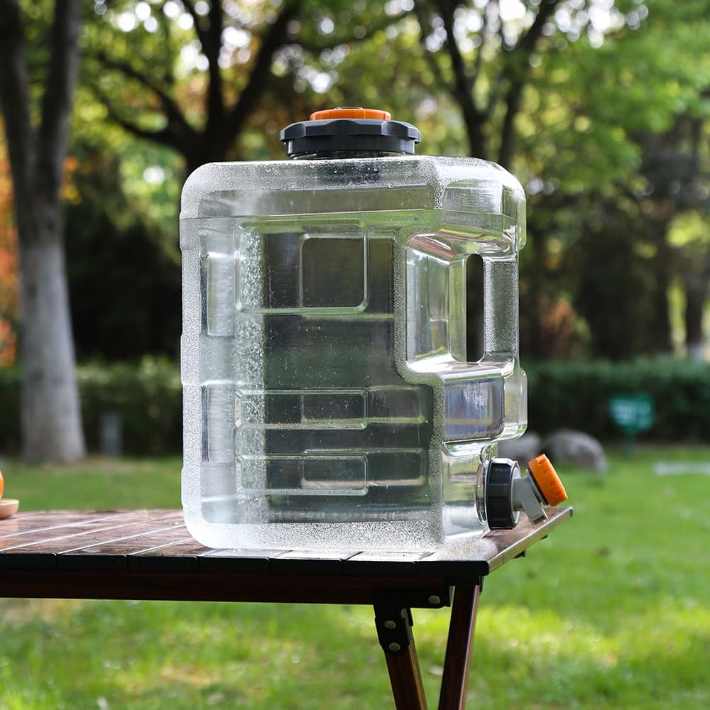 Generic lightweight water container for portable camping trips
