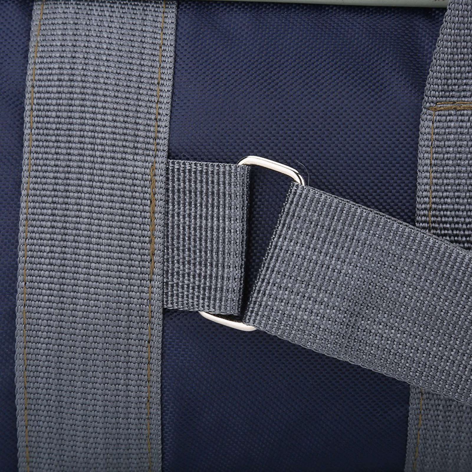 Generic oxford fabric bag resists wear and maintains color after washing.