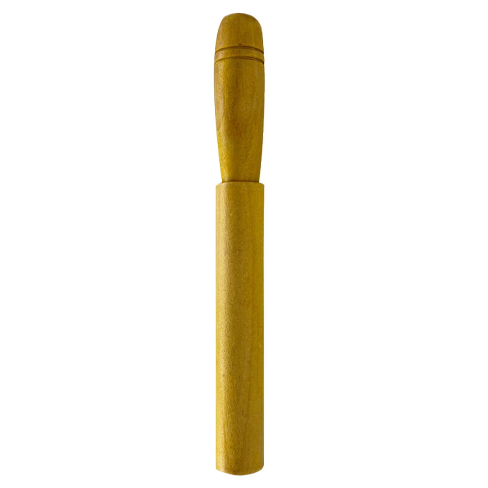 Generic Wild Hog Call Whistle closeup wood grain emphasizing quality material
