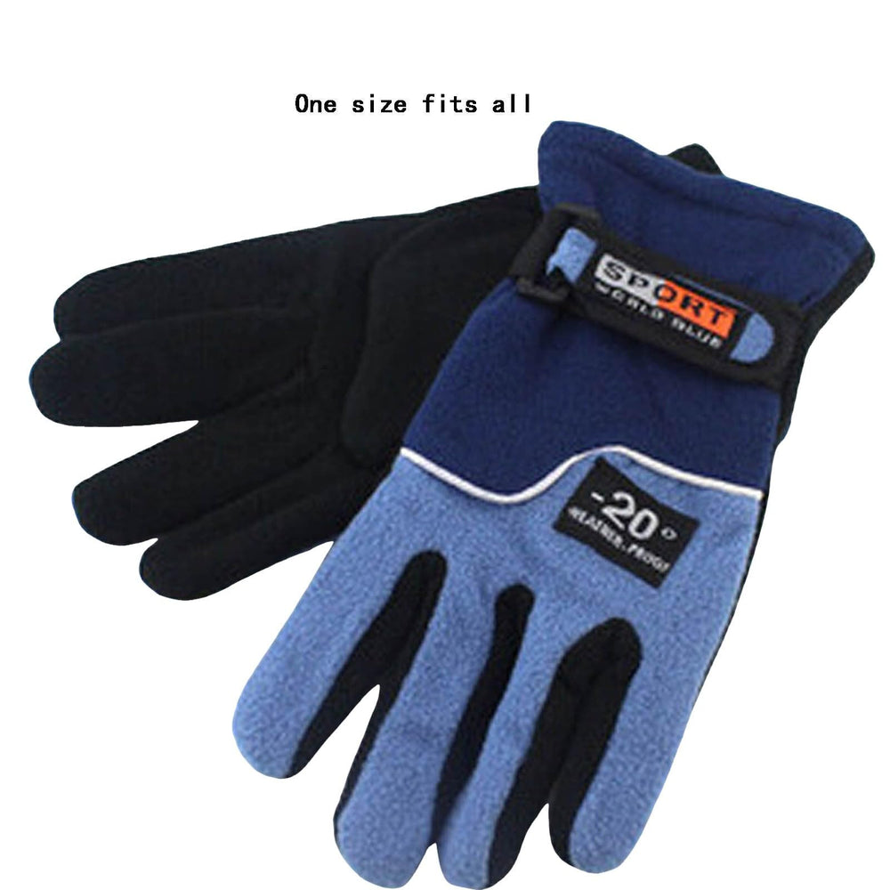 Generic winter gloves outdoor activities companion for cycling, running, and driving.
