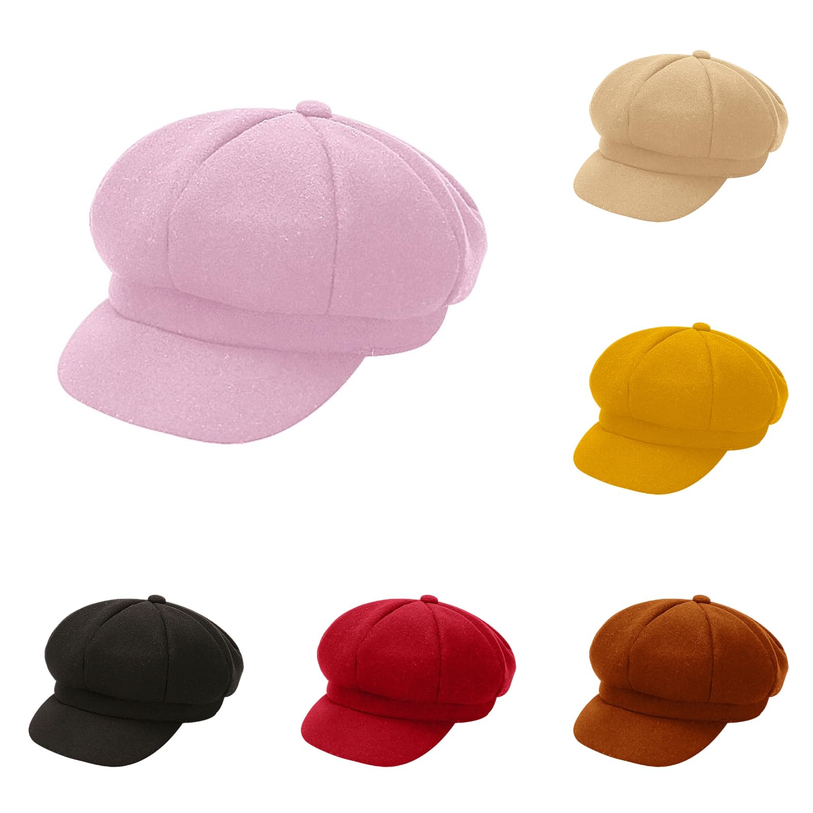 Generic Women Newsboy Cap in navy with breathable mesh for comfort