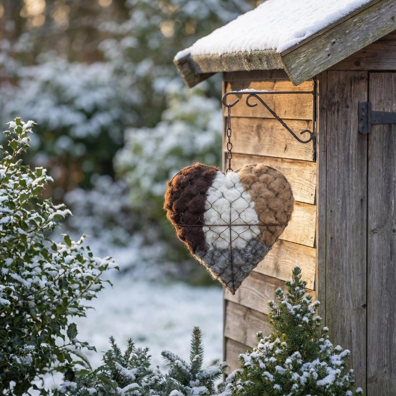 Generic year round bird support invites bluebirds finches and sparrows to visit