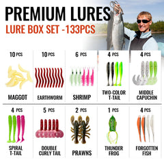 Lifelike 3D eyes on Genibaby fishing lures close-up