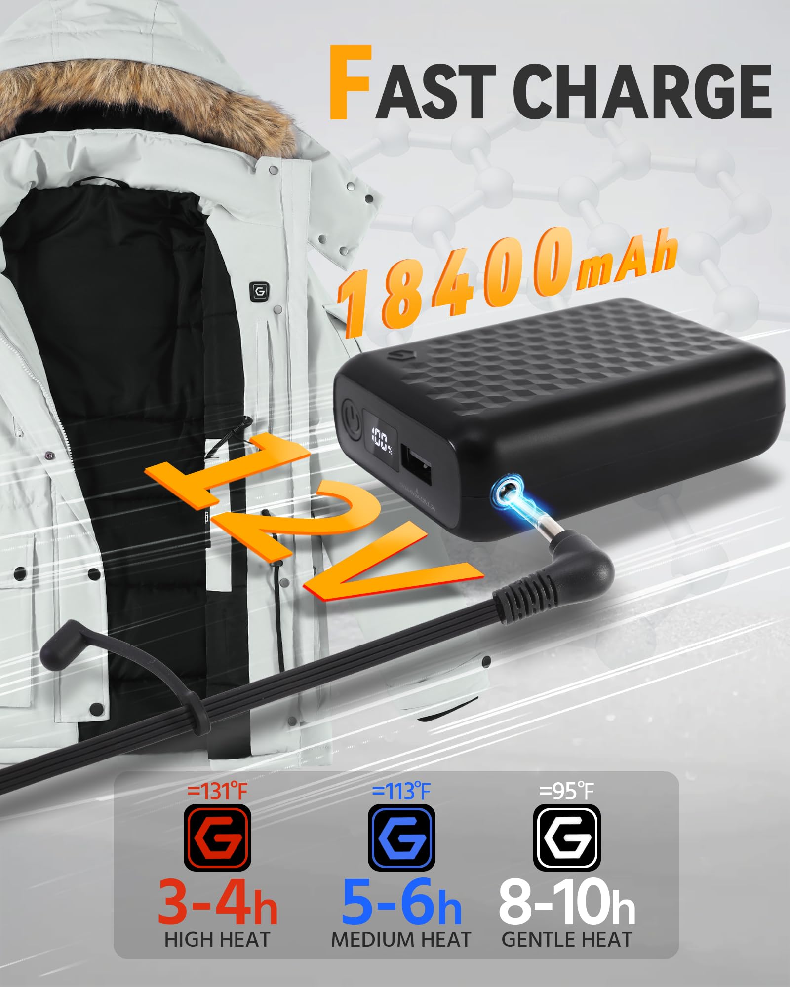 Genovega graphene heating panel closeup illustrating heat distribution