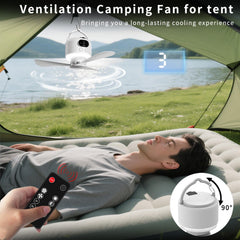 Geonfi 3-blade design delivers stable wind while staying whisper-quiet.