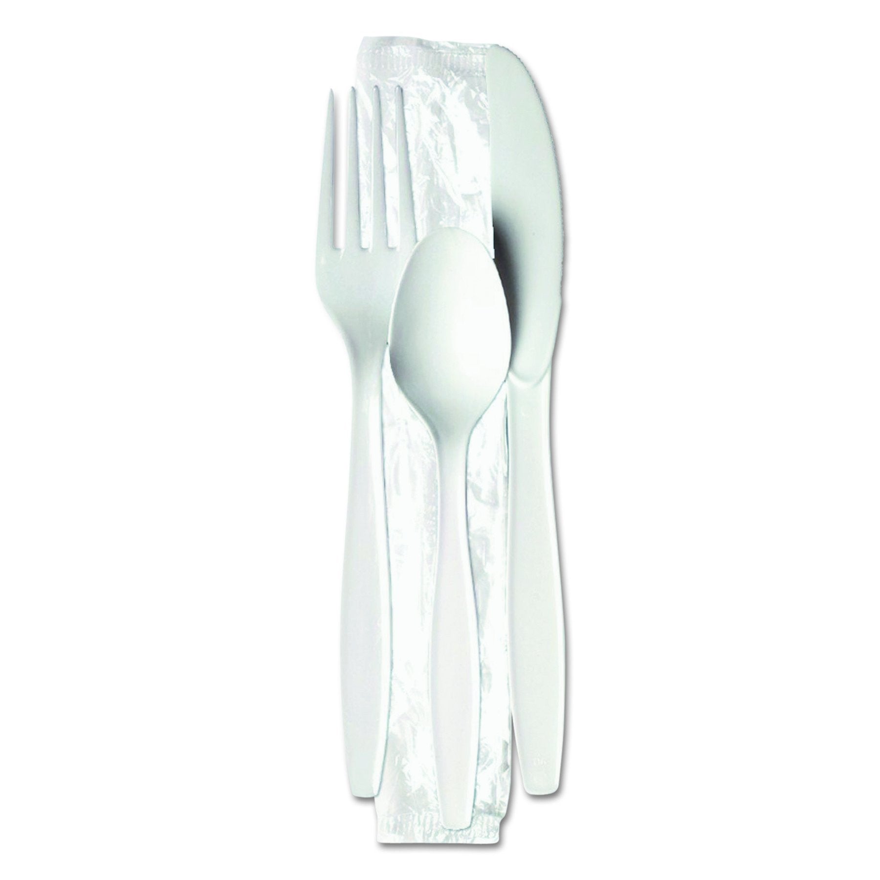 Georgia-Pacific Dixie 3pc cutlery wrapped kit for grab-and-go service