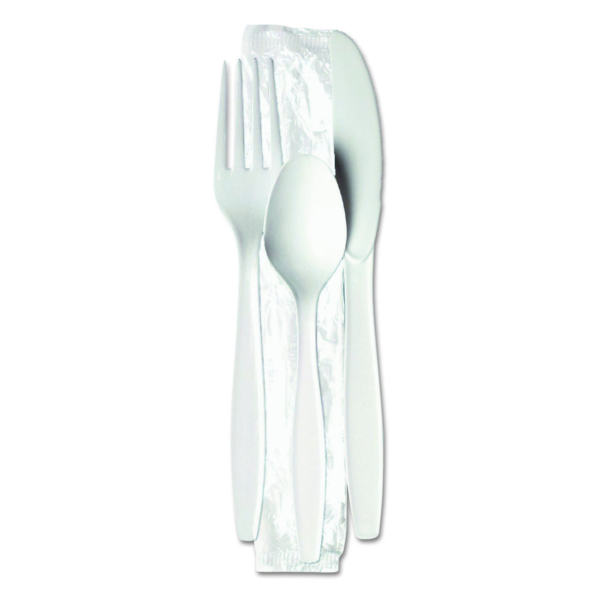 Georgia-Pacific Dixie 3pc cutlery wrapped kit for grab-and-go service