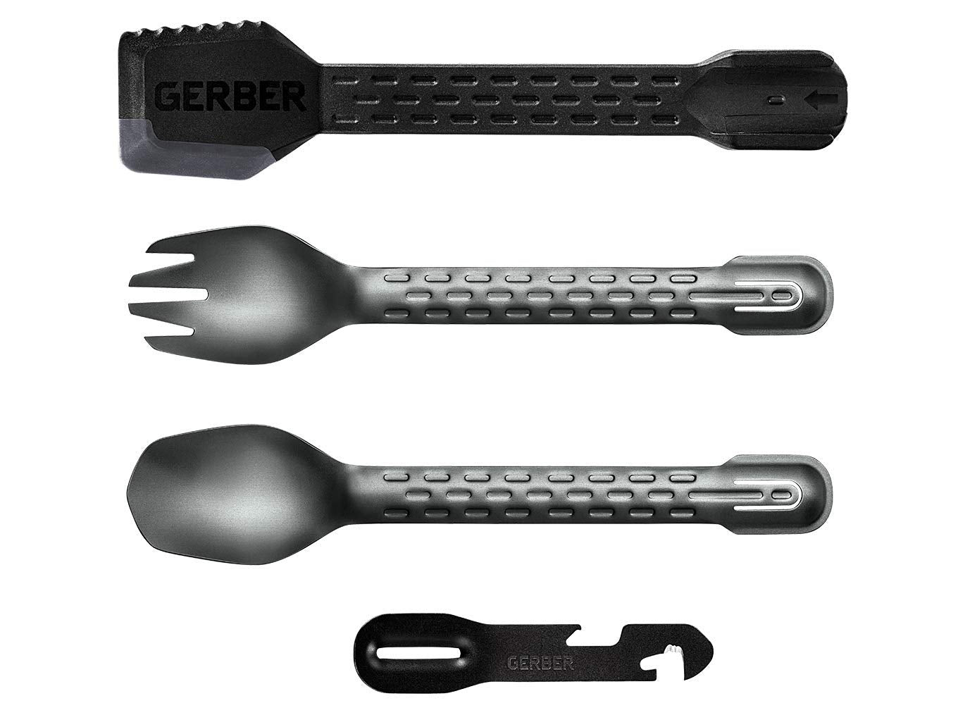 Gerber ComplEAT spoon shown for precise camp dining and quick bites.