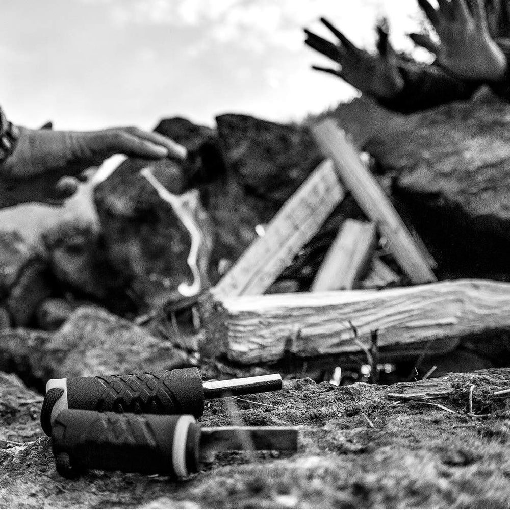 Compact survival tool you can attach to a backpack or keychain for easy access
