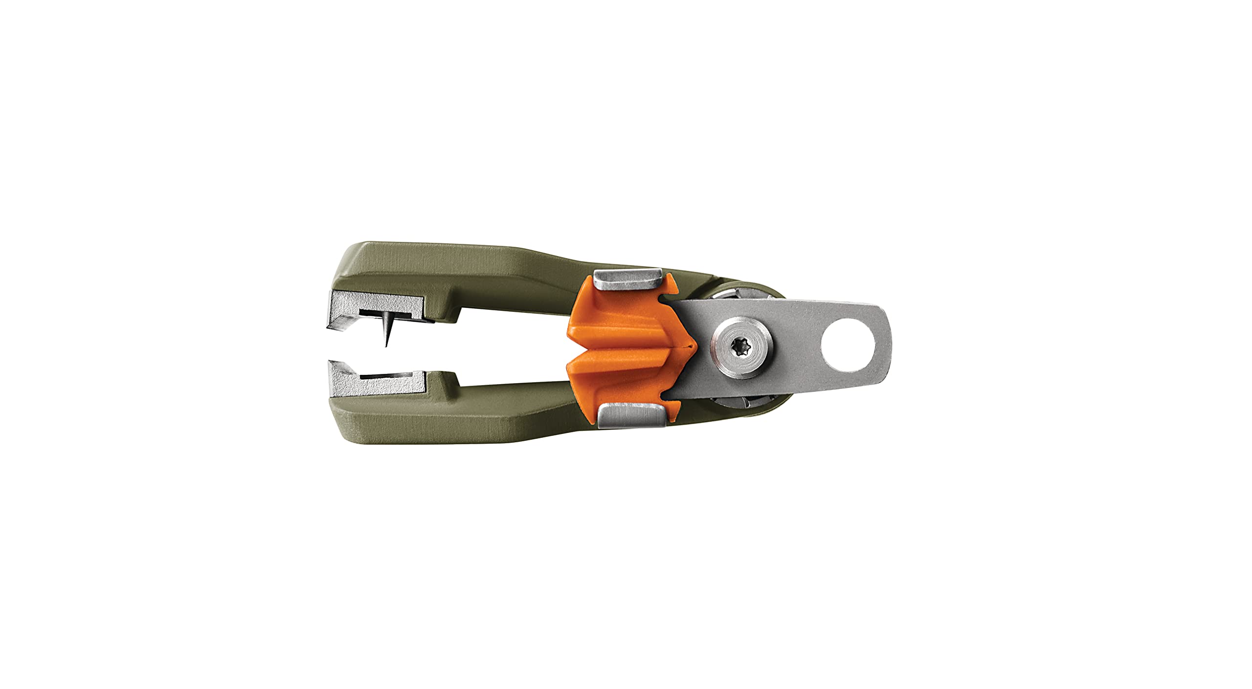 Close-up of SuperVise Tech on the Gerber FreeHander for quick lure exchanges