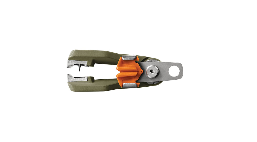 Close-up of SuperVise Tech on the Gerber FreeHander for quick lure exchanges