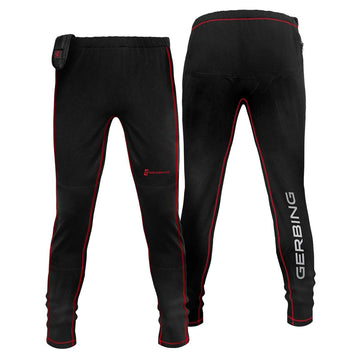 Gerbing 7V heated pants back panel adds insulation for cold nights