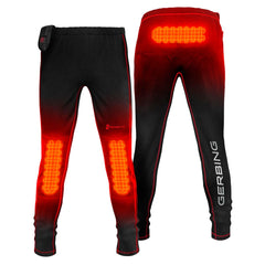 Gerbing heated pants featuring touch button control for easy adjustments