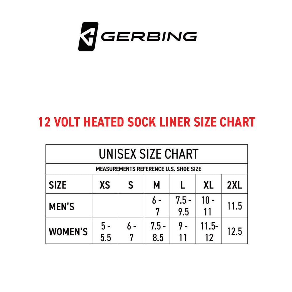 Unisex XS socks designed to fit a wide range of boots.