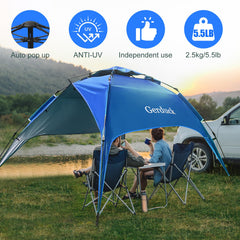 Gerduck 3in1 pop-up tent 6-person interior spacious for gear and people