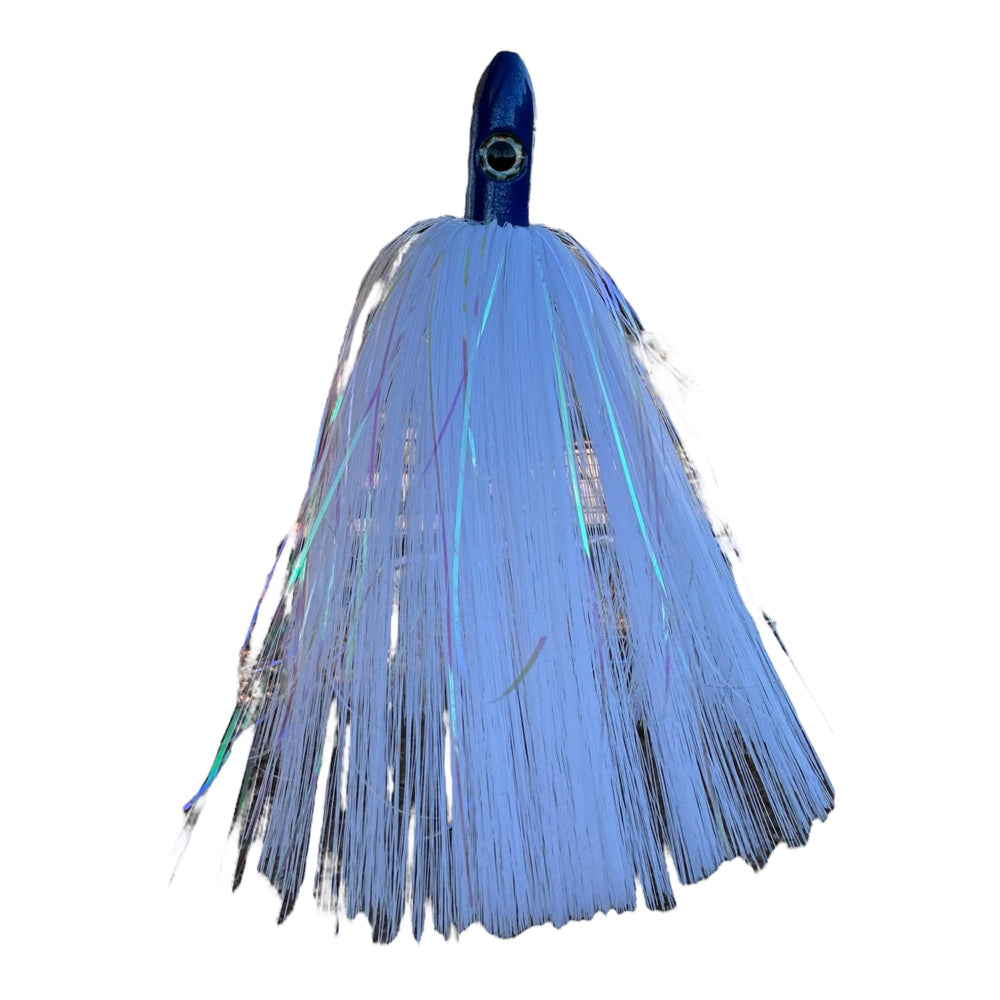 Geronimo 3.5 oz Blue & Crystal Islander Lure - front view