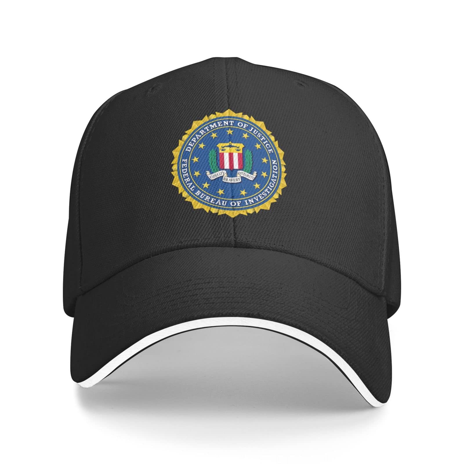 Gertfde FBI Sandwich Hat back closure highlights adjustable fit for all head sizes.