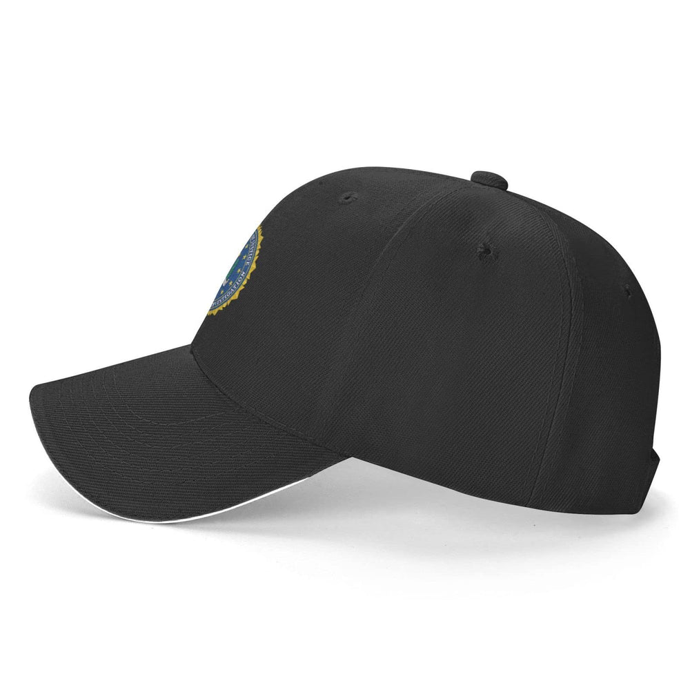 Gertfde FBI Sandwich Hat close-up stitching demonstrates quality craftsmanship.
