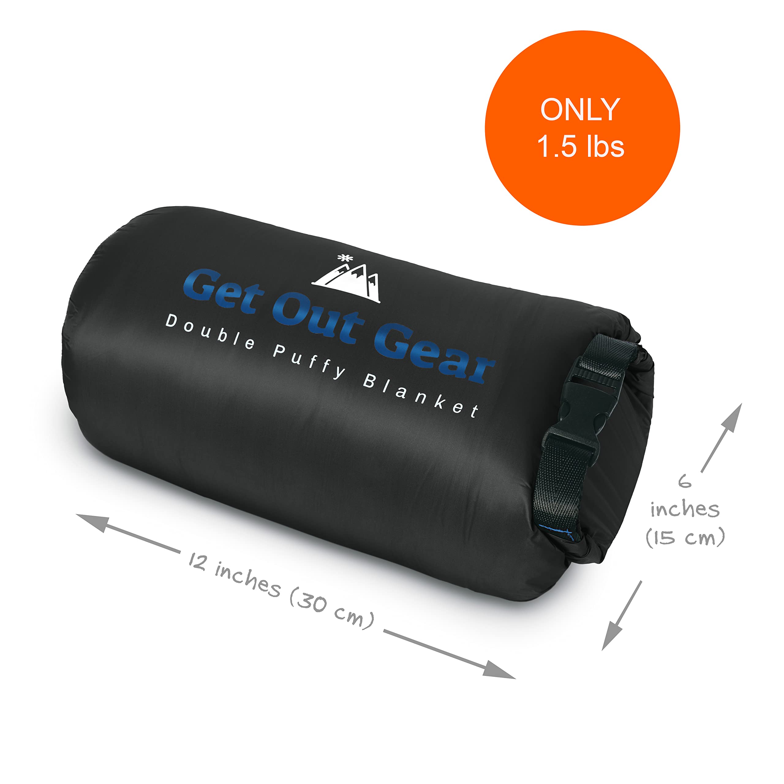 Get Out Gear blanket in hammock setup for relaxed outdoor comfort.