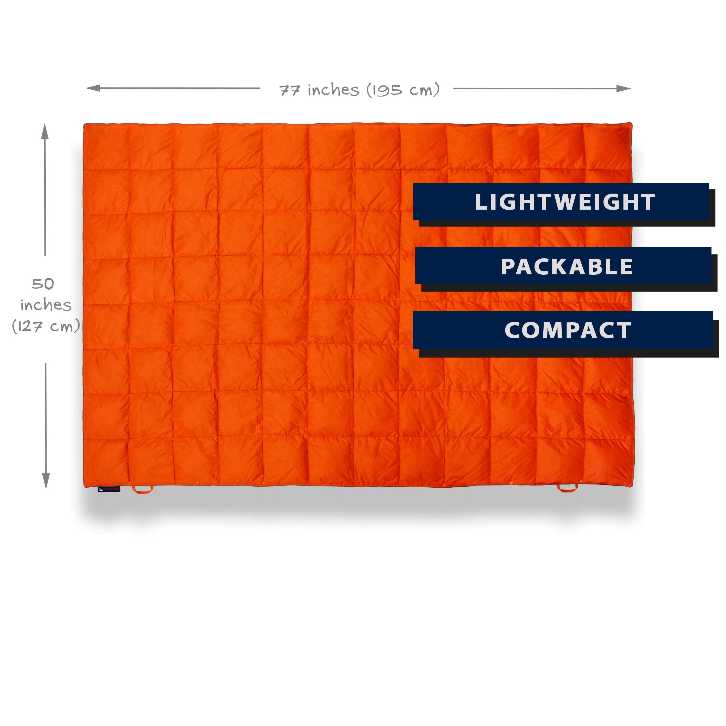 Get Out Gear Down Blanket highlights 650-fill insulation for cozy campsites.