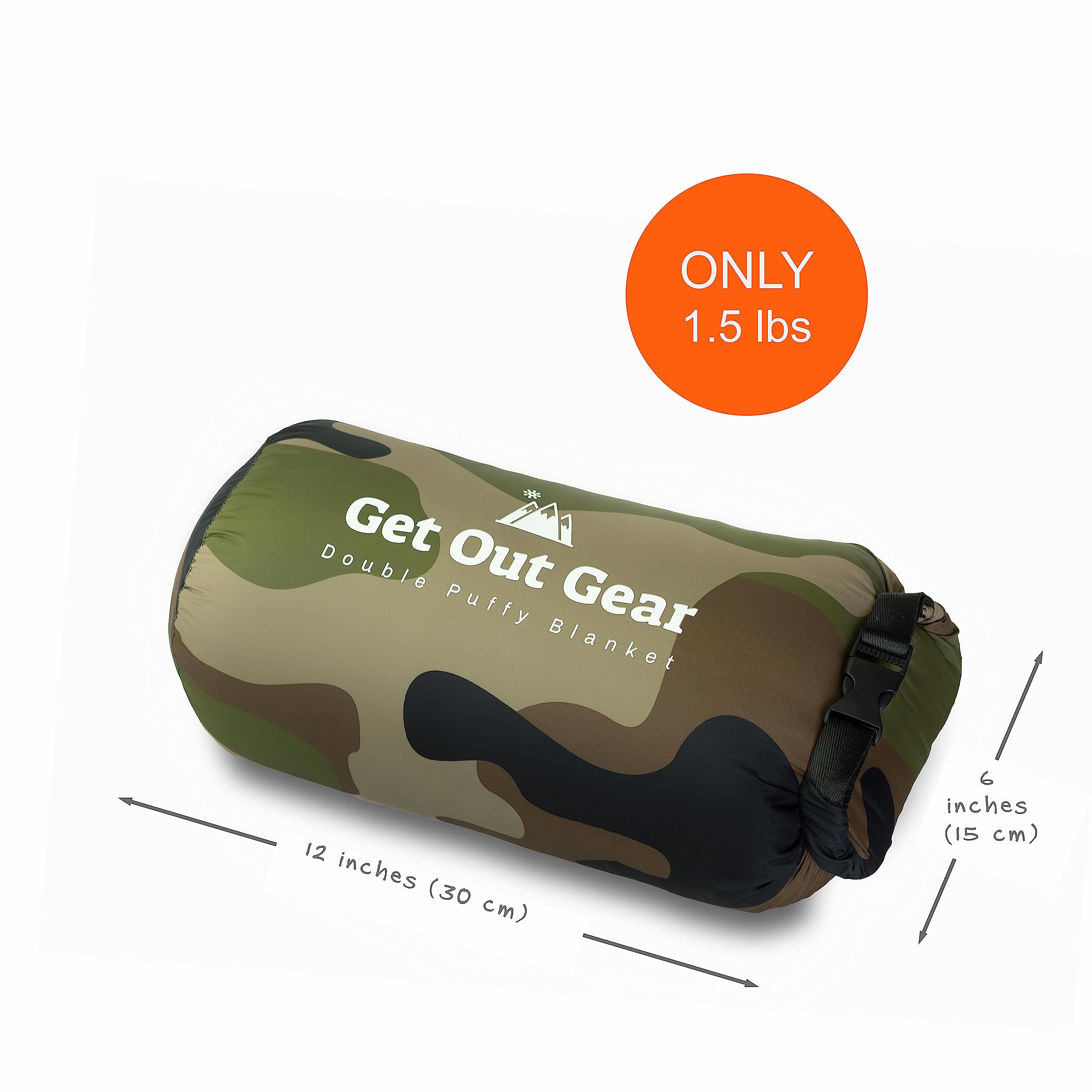 Get Out Gear Down Blanket - Warmth without bulk for cool evenings outdoors.