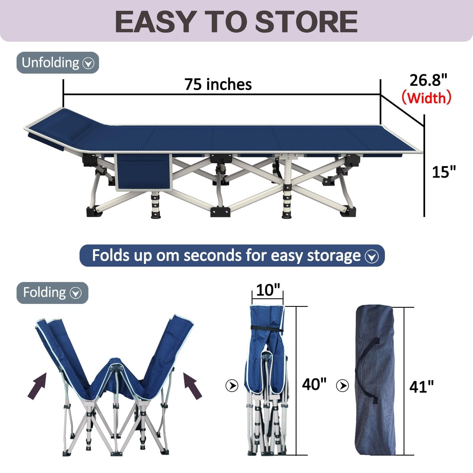 GETOVIN cot mattress soft fill 3.7 lb provides cushioned comfort on uneven ground.