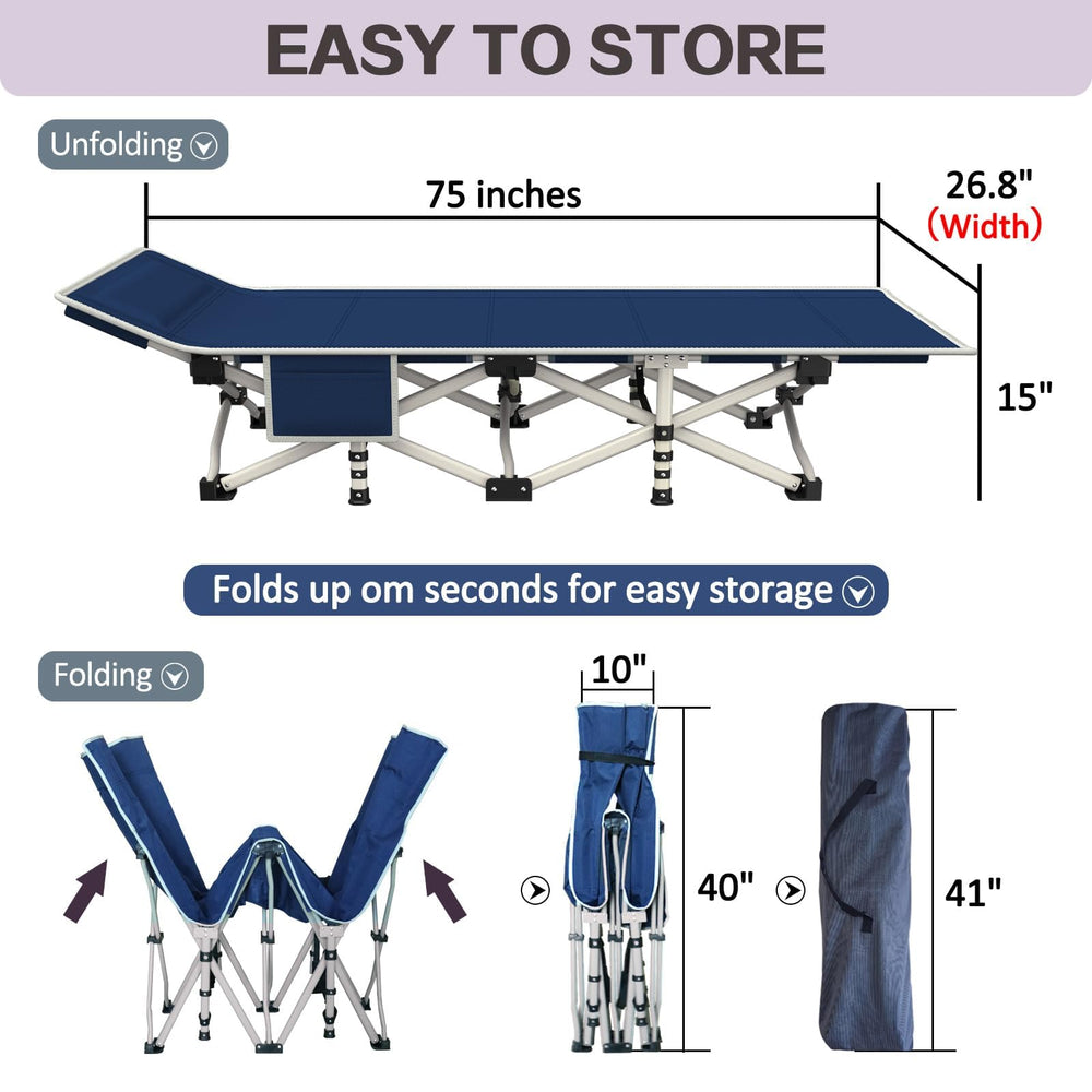 GETOVIN cot mattress soft fill 3.7 lb provides cushioned comfort on uneven ground.