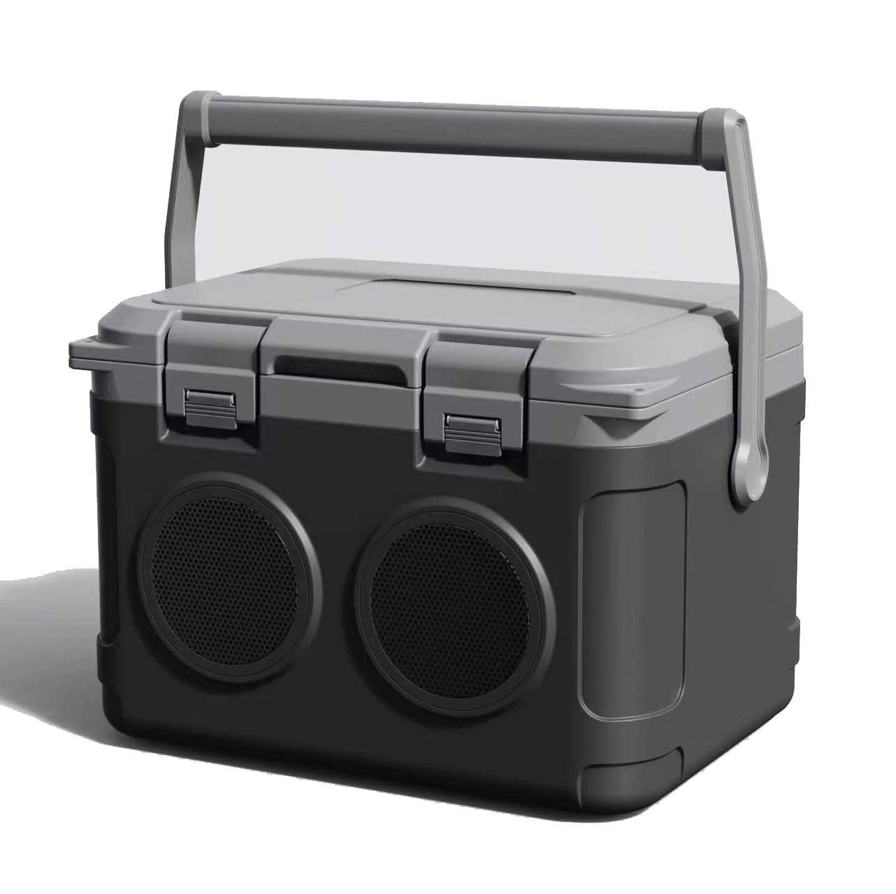 GETUHAND camp cooler 22qt with lid open for quick drinks on outdoor adventures.