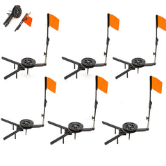 Getuse ice fishing tipup assembly for quick setup and reliable bite alerts