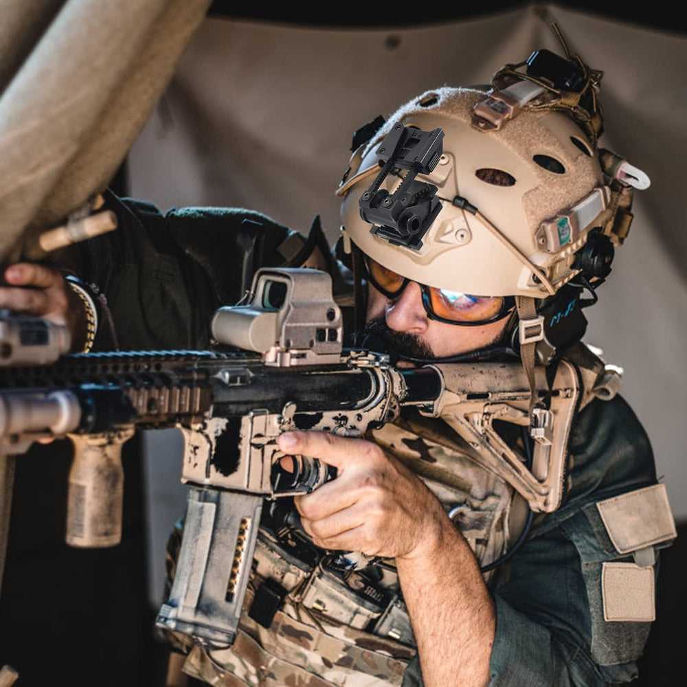 Gexmil CNC PVS15/18 mount compatibility coverage for multiple NVG models.