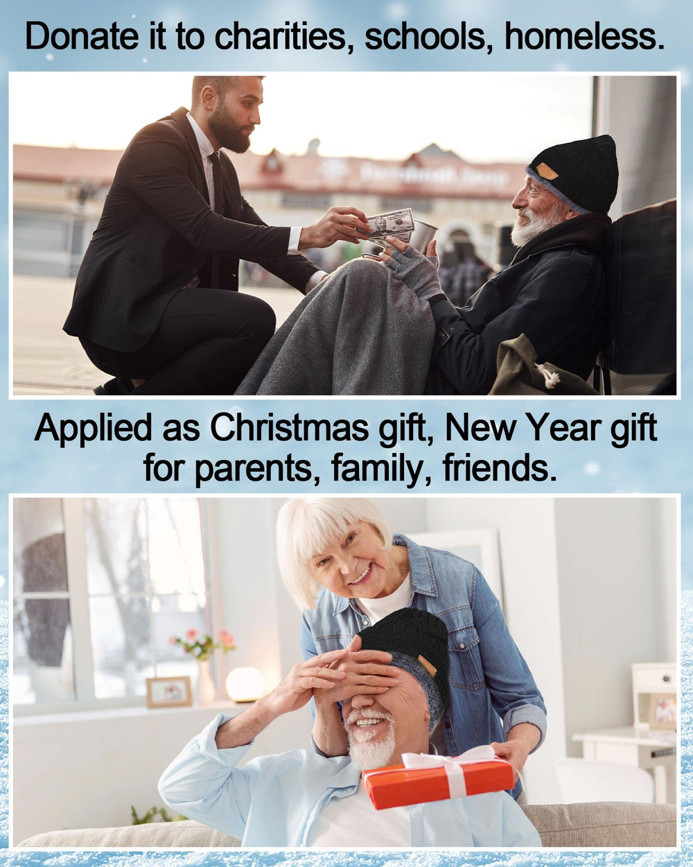 Geyoga gift-ready beanie bundle suitable for gifting warmth