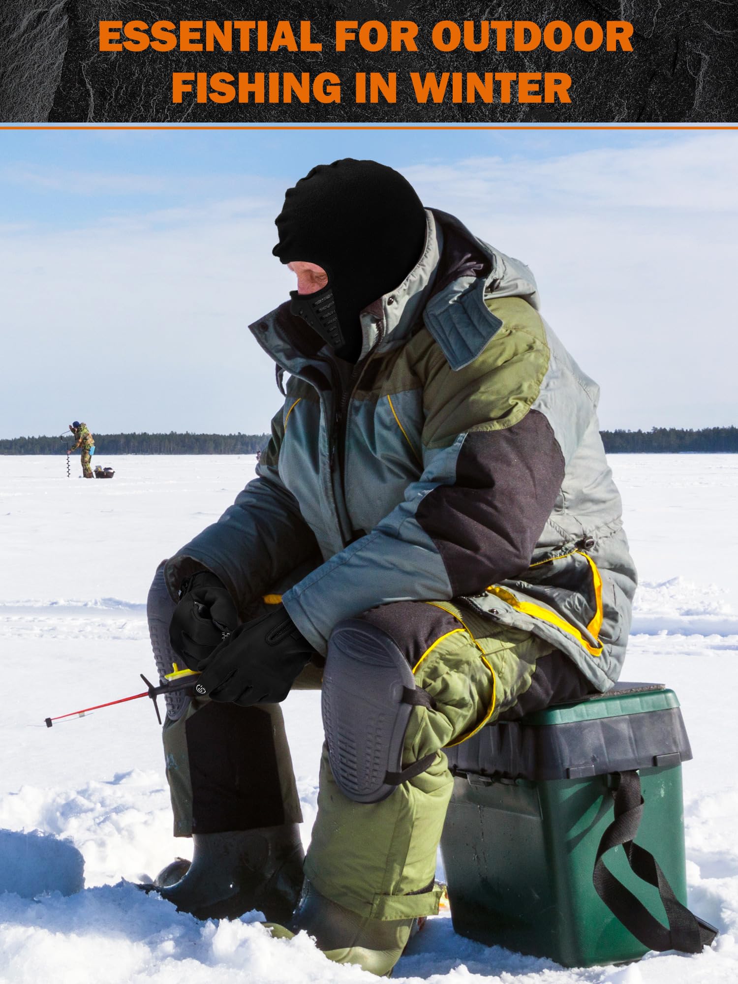 Outdoor wear for fishing, skiing, biking, hiking