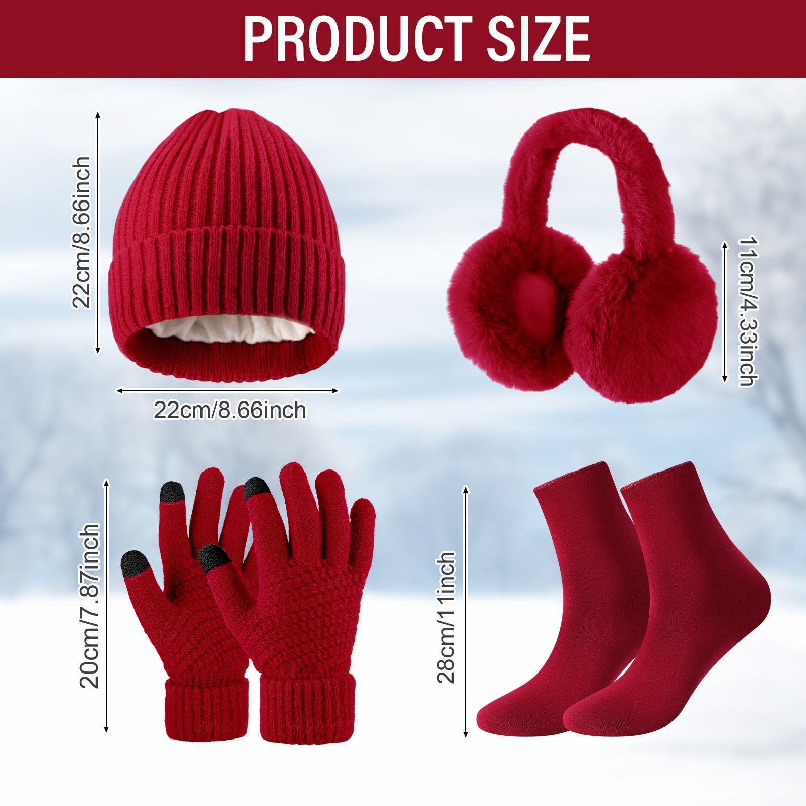 Geyoga touchscreen gloves image shows practical warmth with device-friendly fingertips.