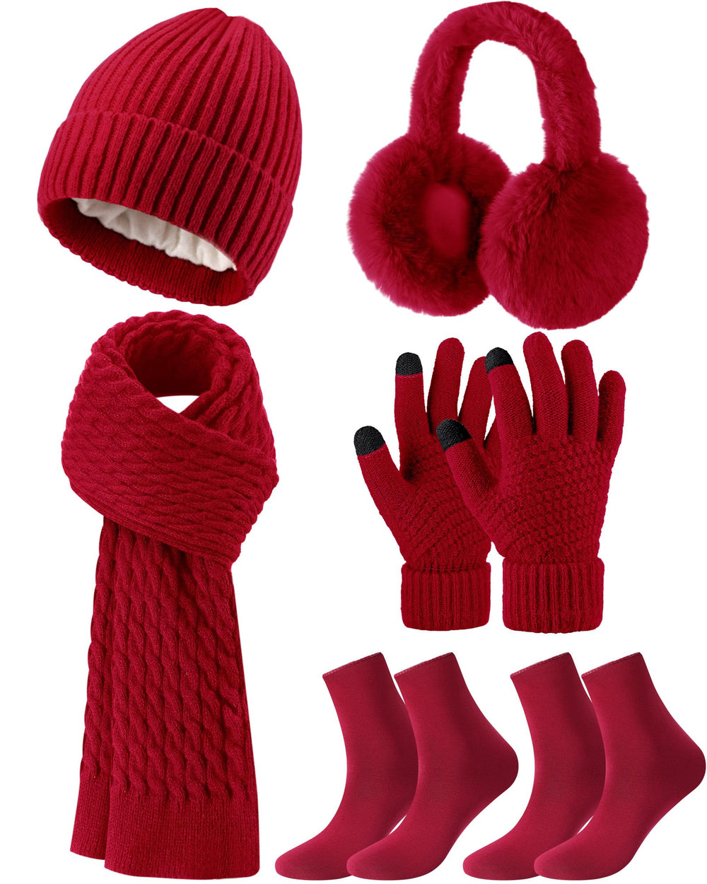 Geyoga winter warm set hat keeps you cozy on cold commutes.