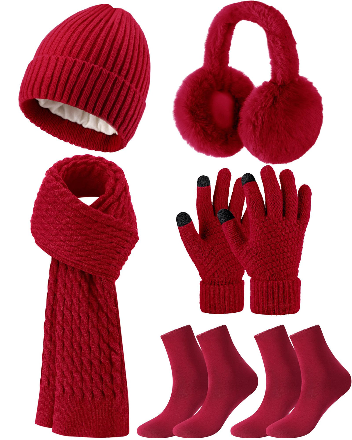 Geyoga winter warm set hat keeps you cozy on cold commutes.
