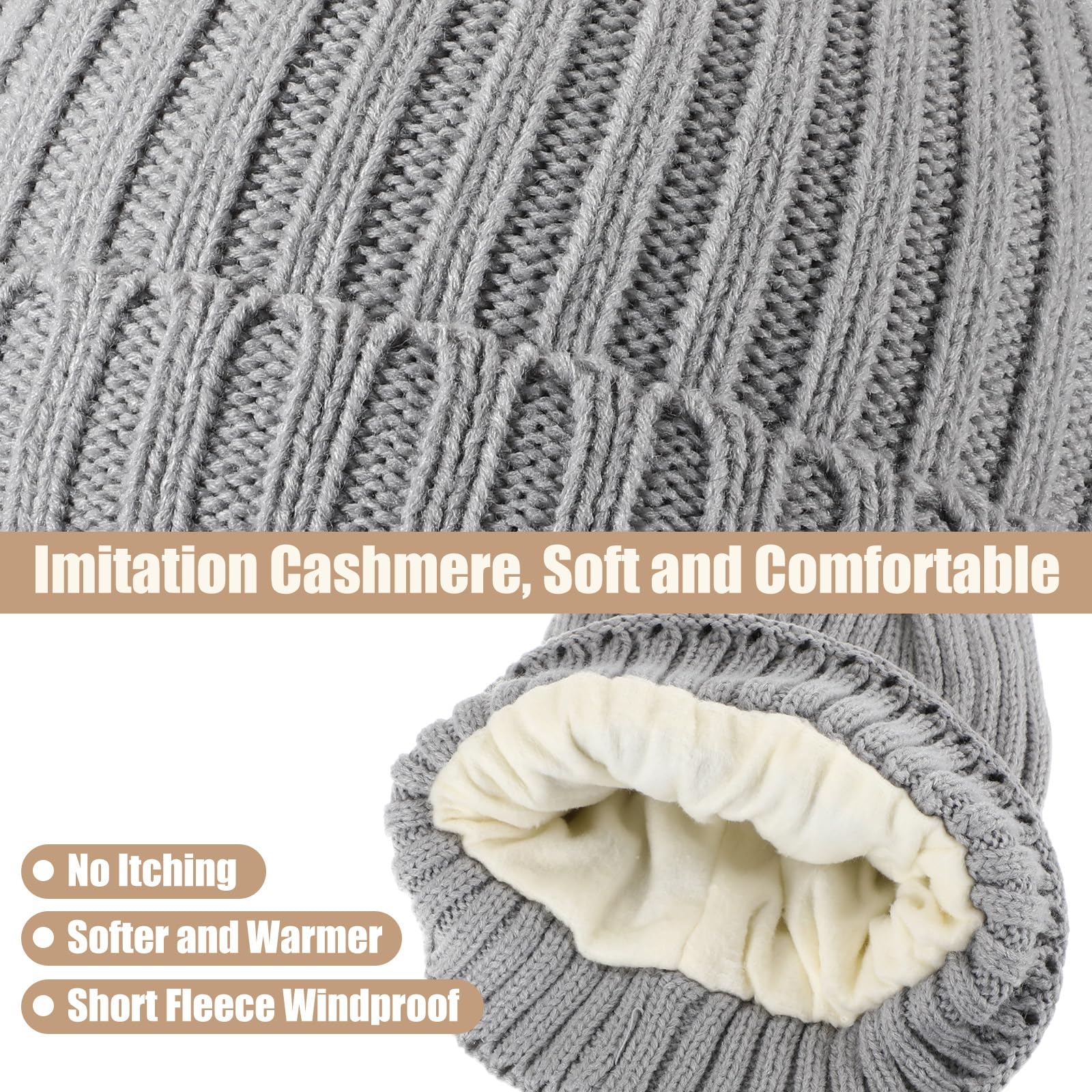 Geyoga winter warm set socks thick and cozy for cold days.