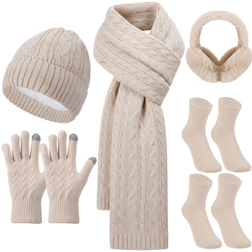 Geyoga women's winter warm hat with cozy knit provides all-day warmth.