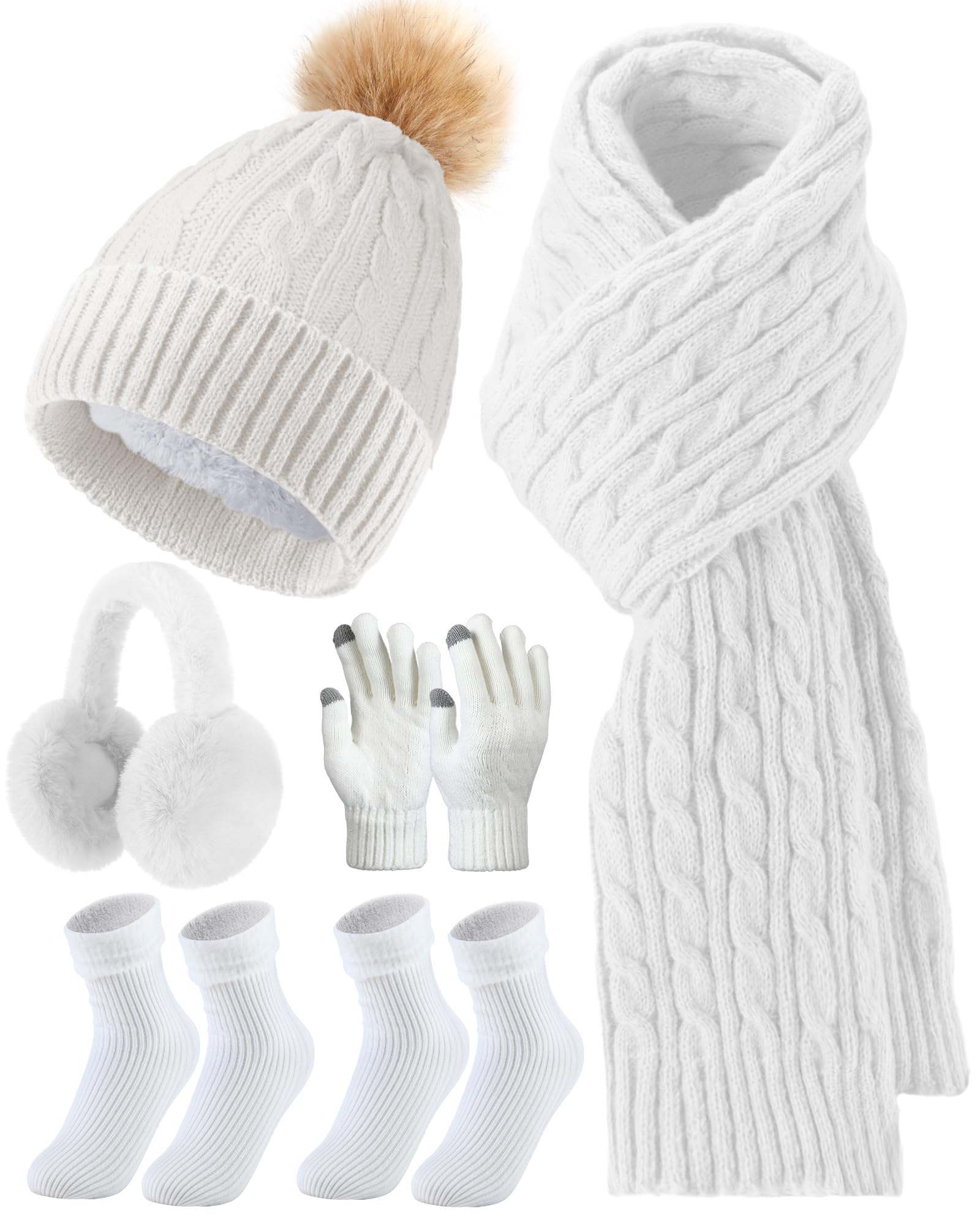 Geyoga winter warm hat closeup shows snug knit warmth for cold commutes