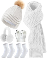 Geyoga winter warm hat closeup shows snug knit warmth for cold commutes