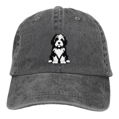 GEZHONU Bernedoodle funny hat front design boosts casual style and conversation.
