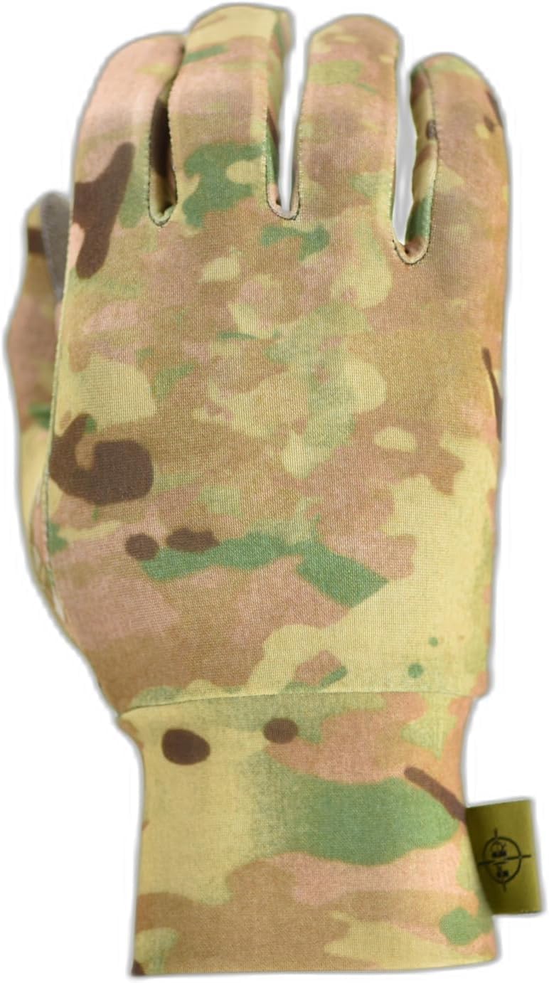 Silicone anti-slip grip on palm detail