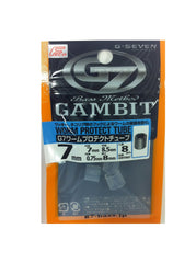 G&G G7 Worm Protect Tube 7mm close-up shows a snug bait wrap that shields against snags.