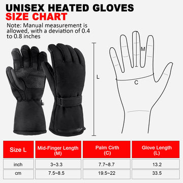 GGLTECK heated gloves battery compartment reveals easy AA power for outdoor sessions