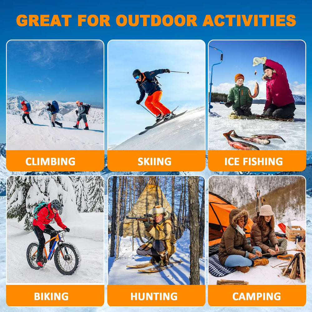 GGLTECK gift-ready heated socks suit winter outdoor gifts.