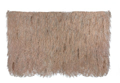 Ghillie Blanket Desert camouflage concealing a tree stand for stealthy hunting.