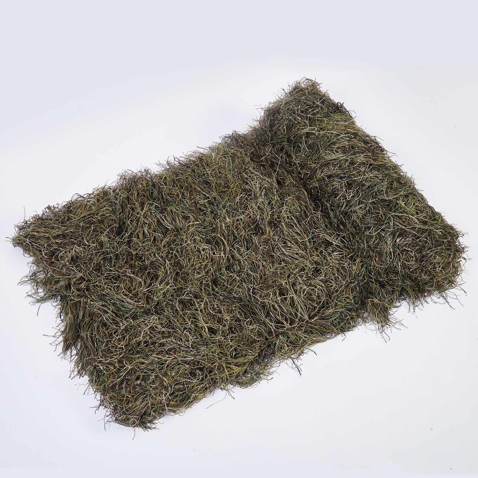 Ghillie Suits Blanket can be dragged to gather natural debris for camouflage.